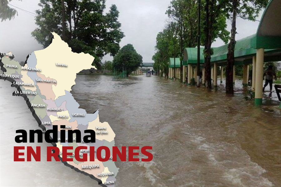 Andina en Regiones: más de mil personas fueron afectadas por fuertes lluvias en Ucayali